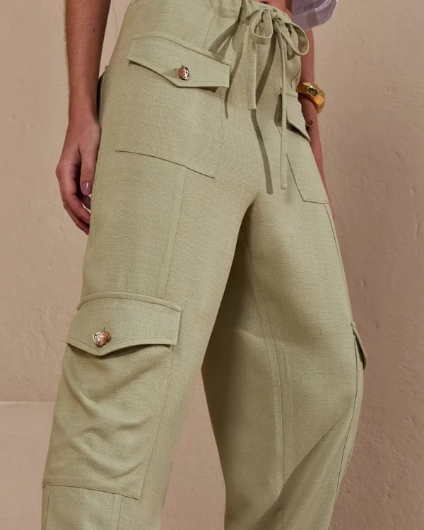 Calça Cargo Texturizada - Image 6